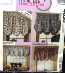 4620 MCCALLS BALLOON SHADE, VALANCE WINDOW PATTERN